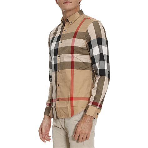 burberry camicia uomo verde|giacca burberry uomo.